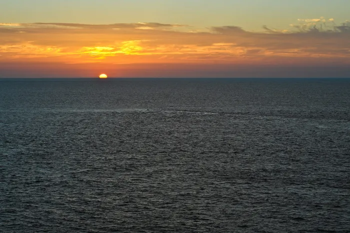 海，风景，布列塔尼，日落，风景，自然，宁静，自然之美