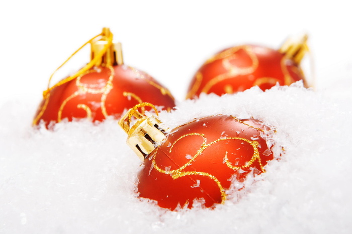 球、雪、光、孤立、墙纸、装饰、乐趣、白色