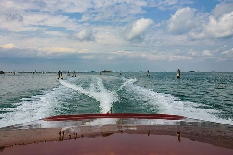 从我去穆拉诺岛的船上