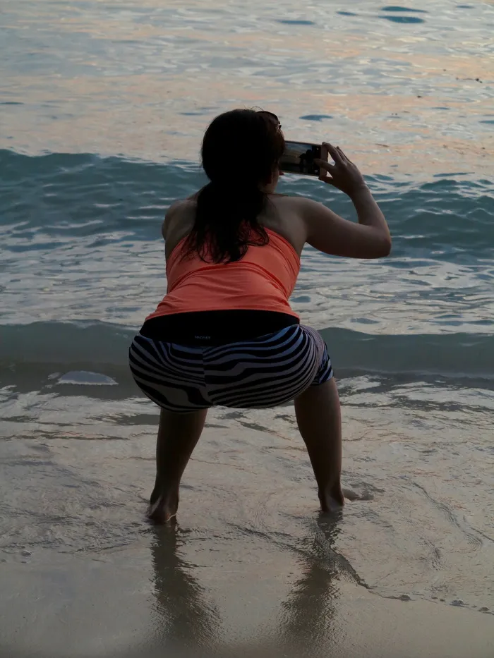 日落，快照，拍照，快照，m，手，摄影师，人