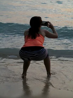 日落，快照，拍照，快照，m，手，摄影师，人