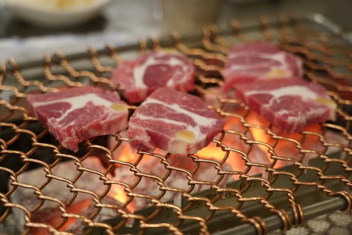 肉，羊肉，木炭，食品，食品和饮料，新鲜，准备，无人