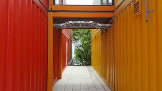 建筑、设计、原色、建筑、建筑结构、前进方向、方向、入口