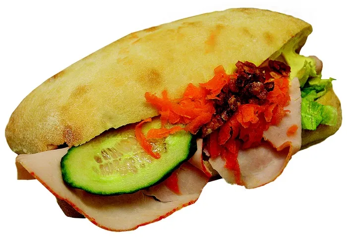 三明治，小面包，面包，食物，冷切，自制，黄瓜，黄油面包