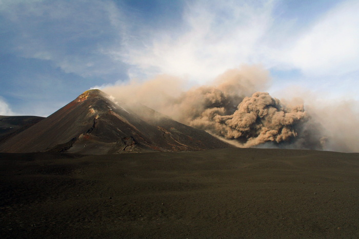 埃特纳，意大利，西西里岛，风景，自然，地中海，岩石，火山