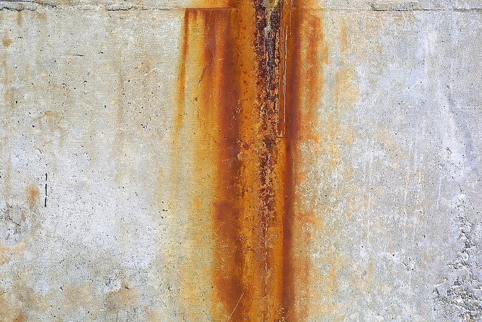 墙、码头墙、锈、码头、海、混凝土、背景、纹理