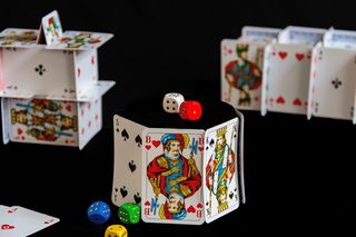 游戏、麻袋、娱乐、运气、纸牌、赌博、赌场、利润