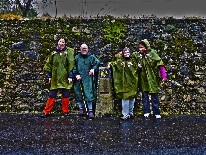 加利西亚，圣詹姆斯之路，卡米诺圣地亚哥，西班牙，朝圣者，风景，自然