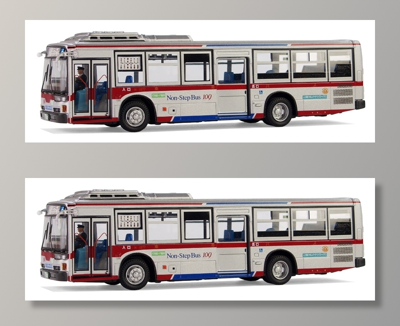 三菱，扶桑，亚洲，公共汽车，收集，模型，模型，模型车