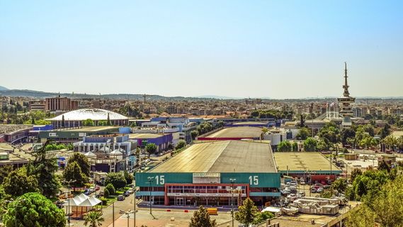 希腊、塞萨洛尼基、国际展览中心、国际贸易博览会、helexpo、城市景观、建筑、建筑结构