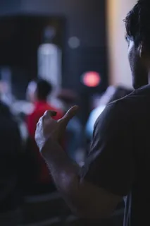 人，人，手指，崇拜，人，手，教堂，男孩