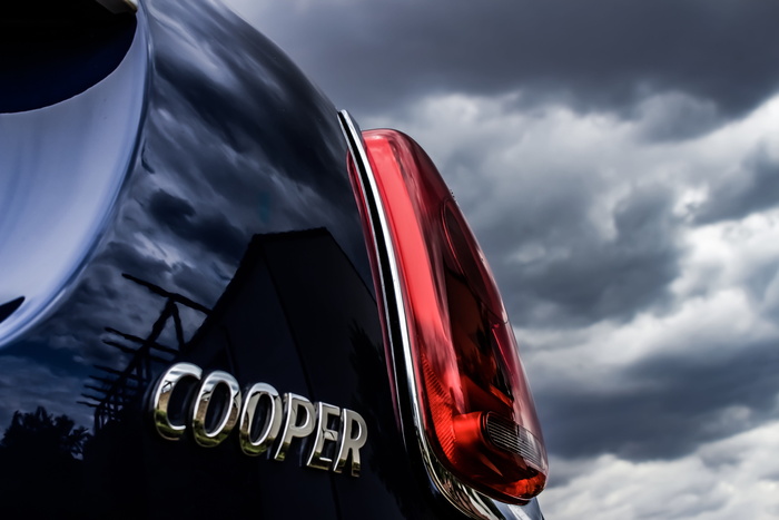 mini，cooper，minicooper，车，车，雨，雨，云