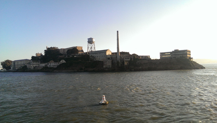 恶魔岛, 岩石, 岛, 岩石, 岛, 恶魔岛, *, 加利福尼亚州, 旧金山