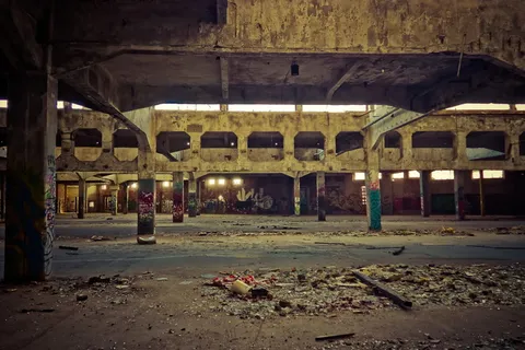 摄影，废弃，混凝土，结构，失落的地方，房间，离开，照片