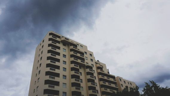 里昂，法国，天空，天景，云，建筑，城市，城市景观