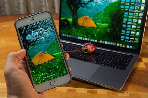 技术、无线技术、通信、计算机、连接、人手、笔记本电脑、便携式信息设备