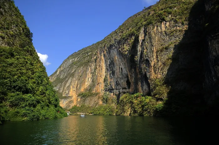 三峡，山水，中国，三峡，长江，小三峡，岩壁，无人