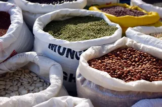 什锦种子，干燥，商品，市场，袋子，食品，种子，烹饪