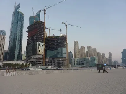 迪拜、海滩、阿联酋、建筑、摩天大楼、城市景观、城市景观、建筑业 迪拜、海滩、阿联酋、建筑、摩天大楼、城市景观、城市景观、建筑业