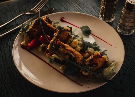 膳食、背景、菜肴、素食者、食物、茄子、蔬菜、食谱