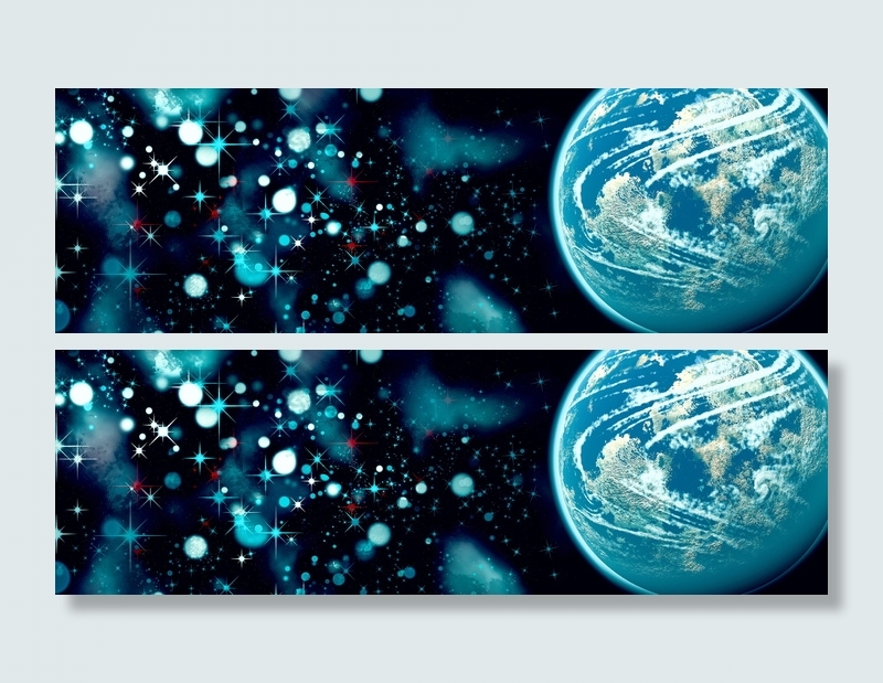 地球，太空，旗帜，标题，宇宙，行星，恒星，蓝色行星