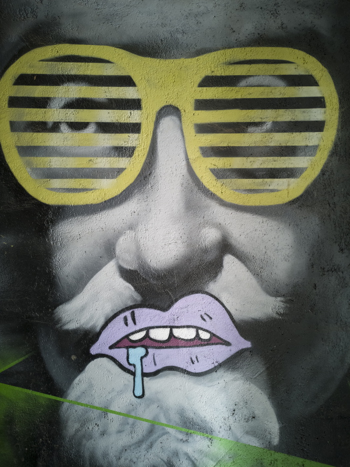 涂鸦、肖像、墙壁、艺术、艺术家、美丽、绘画、绘画