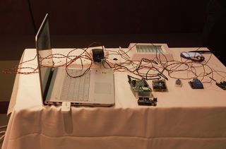 物联网、技术、小工具、编码、芯片、电线、致动器、传感器