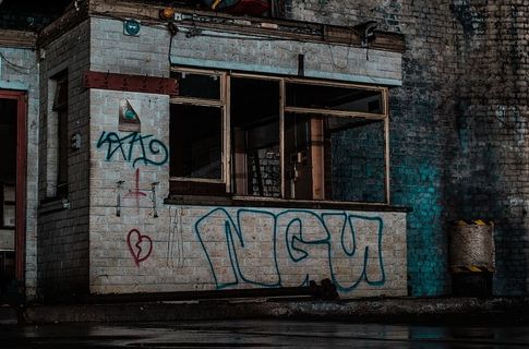 白砖建筑，色调，英国，德贝克斯，高清，幽灵，闹鬼，恐惧