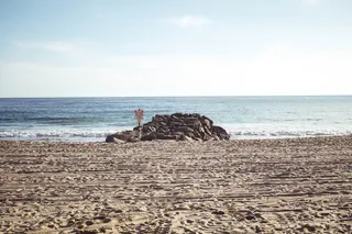 美国新港海滩，53街，海浪，码头，阳光，海滩，美丽