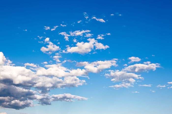 空气，大气，背景，美丽，蓝色，蓝天，明亮，气候