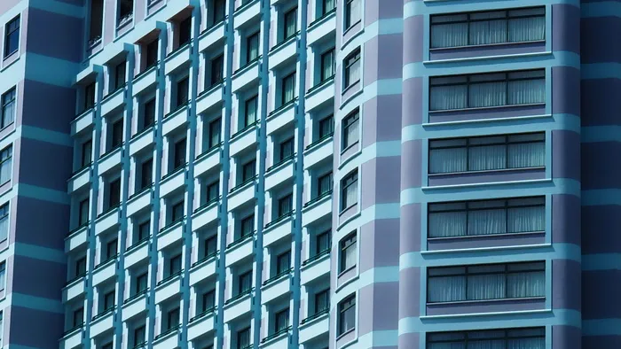越南，公寓42 nguyen hue，粉彩色调，粉彩色调，酒店，建筑，建筑，蓝色