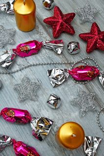 魅力、圣诞节、装饰、庆祝、节日、闪光、装饰、灯光