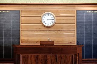 复古证券交易室