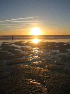 日落、背光、大海、海滩、落潮、沙滩、沙洲、abendstimmung 日落、背光、大海、海滩、落潮、沙滩、沙洲、abendstimmung