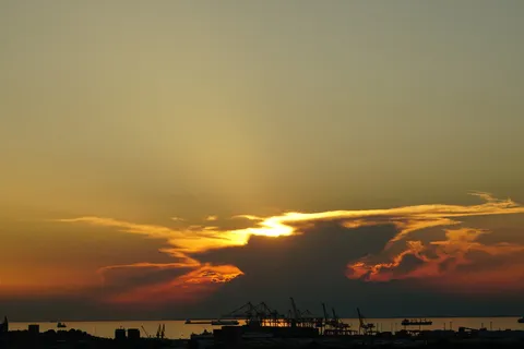 日落,夜空,港口,天空,云天,水,自然之美,自然 日落,夜空,港口,天空,云天,水,自然之美,自然