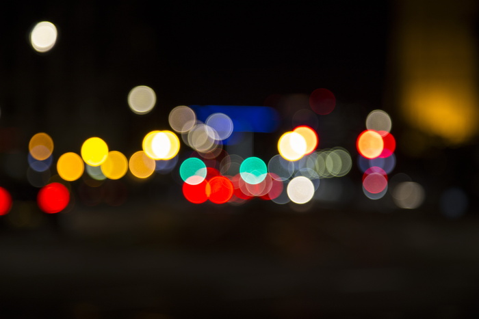 散景光照片, 模糊, 散景, 灯, 黑暗, 夜, 晚上, 黑暗