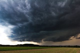 自然、前进、天空、景观、风暴、超级电池、阵风锋、飑线