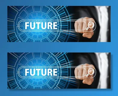 未来海报、手指、手、联系人、打开、按下、开始、前进