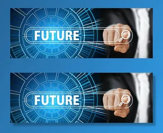 未来海报、手指、手、联系人、打开、按下、开始、前进