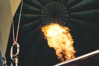 火, 火焰, 休闲活动, 冒险, 热气球, 飞机, 车辆, 交通