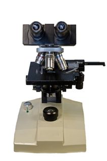 显微镜，白色，化学，隔离，显微镜，昂贵，切割，立体