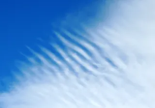 美国，失马矿，蓝色，图案，波浪，云，约书亚树，沙漠