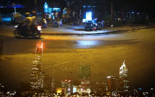 越南胡志明市，城市，城市景观，街道，摩托车，hcmc，城市生活