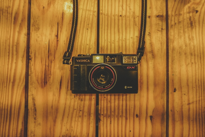 黑白Yashica数码相机