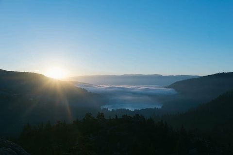 无标题,剪影,树木,山脉,日出,早晨,山脉,山峰 无标题,剪影,树木,山脉,日出,早晨,山脉,山峰