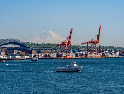 西雅图，美国，拉尼耶，华盛顿，华盛顿州，供应链，山，水