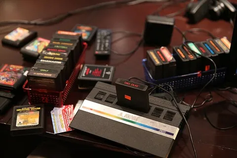 atari 2600,复古游戏,挖掘,8位,盒式磁带,视频游戏,大型对象组,变体 atari 2600,复古游戏,挖掘,8位,盒式磁带,视频游戏,大型对象组,变体