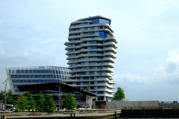 建筑学，建筑，现代，建筑，建筑，蓝色，地板，设计，现代艺术