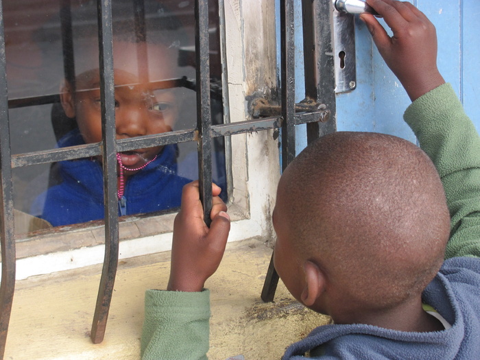 乡镇，南非，内部，户外，贫困，儿童，童年，真实的人