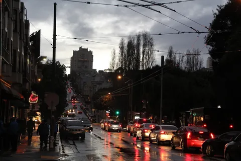 旧金山,北海滩,美国,雨,霓虹灯,夜间摄影,夜间照片,灯光 旧金山,北海滩,美国,雨,霓虹灯,夜间摄影,夜间照片,灯光